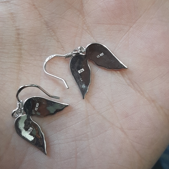 Adorable Opal Sterling Silver Love Set - Picture 3 of 10